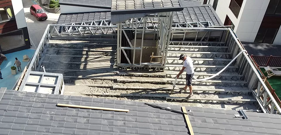Roof infilling
